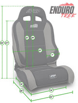 PRP EnduroTrek Reclining Suspension Seat, Driver