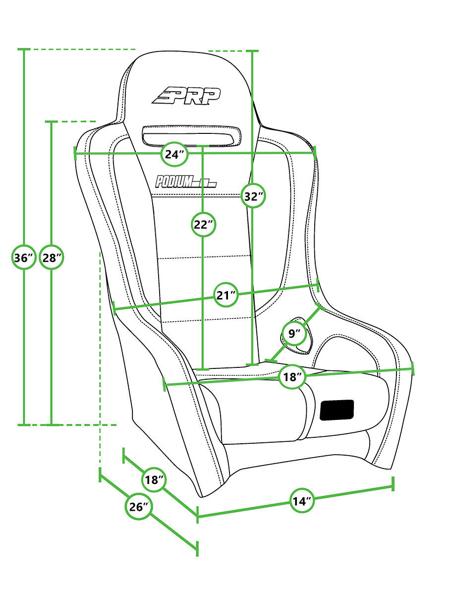 PRP Podium Suspension Seat
