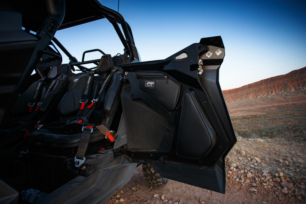 PRP Rear Door Bags for 20-24 Polaris RZR PRO XP4, PRO R4, Turbo R4 (Pair)