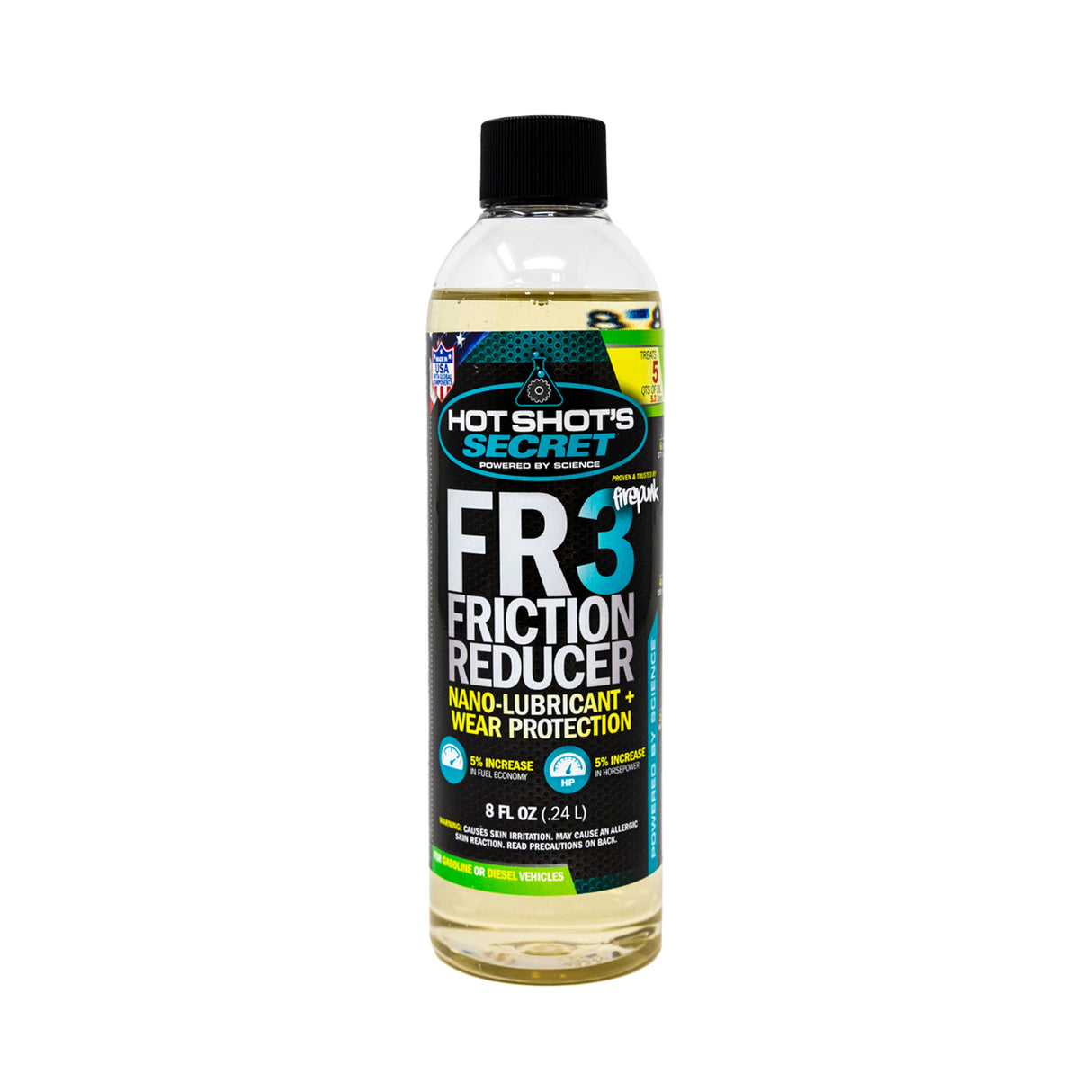 Hot Shot's Secret FR3 FRICTION REDUCER Nano Lubricant - 8 OZ