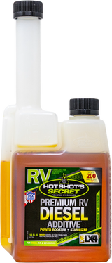 Hot Shot's Secret PREMIUM RV DIESEL ADDITIVE - 16 OZ SQUEEZE