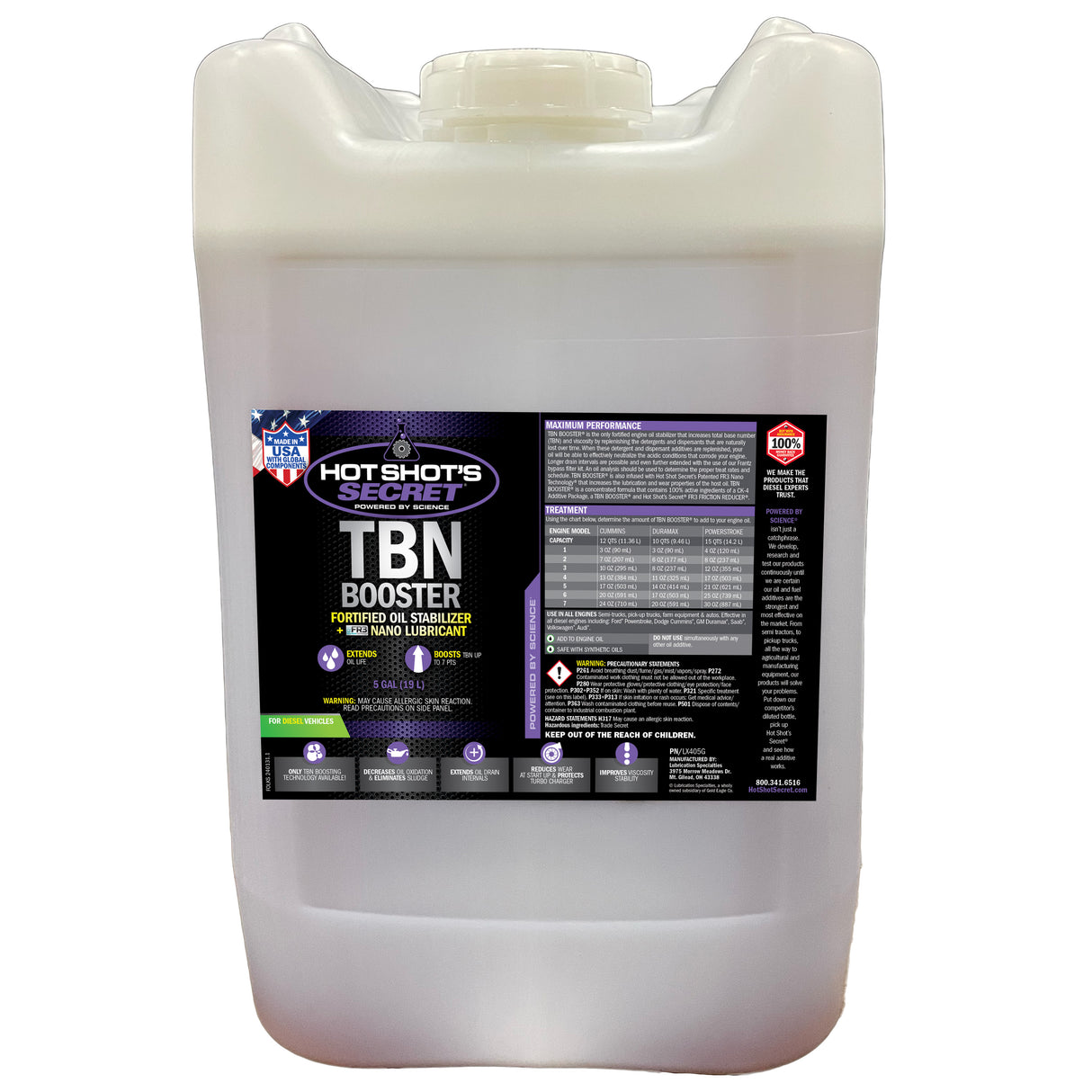 Hot Shot's Secret TBN BOOSTER - 5 GALLON