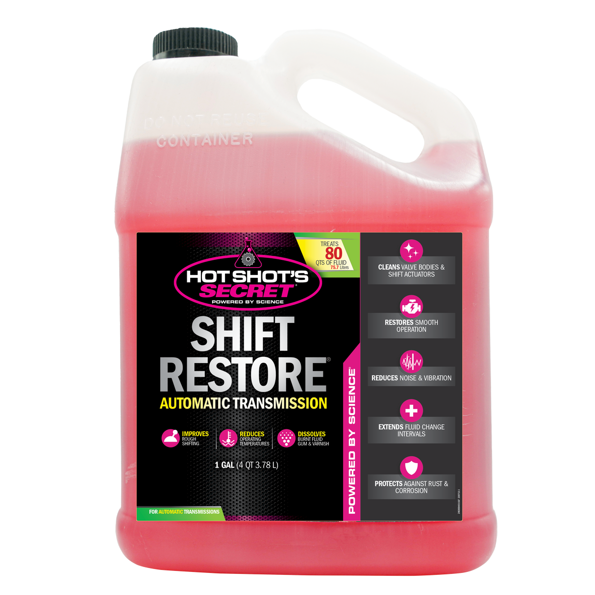 Hot Shot's Secret SHIFT RESTORE Transmission Additive - 1 GALLON