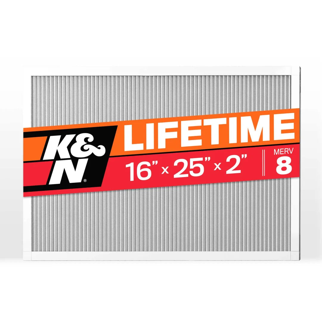 K&N HVAC Filter 16 X 25 X 2 Merv 8