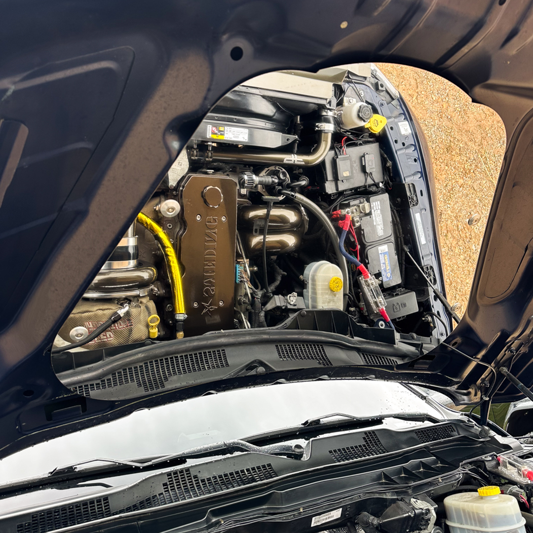 FASS Fabrication Bolt-In Hood Mirror Kit for 2010-2018 Ram 2500/3500