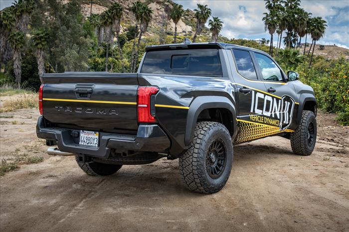 ICON 2024 Toyota Tacoma, 0-1” Lift, Rear, V.S. 2.5 Aluminum Series, Remote Reservoir Shocks w/ CDCV, Pair