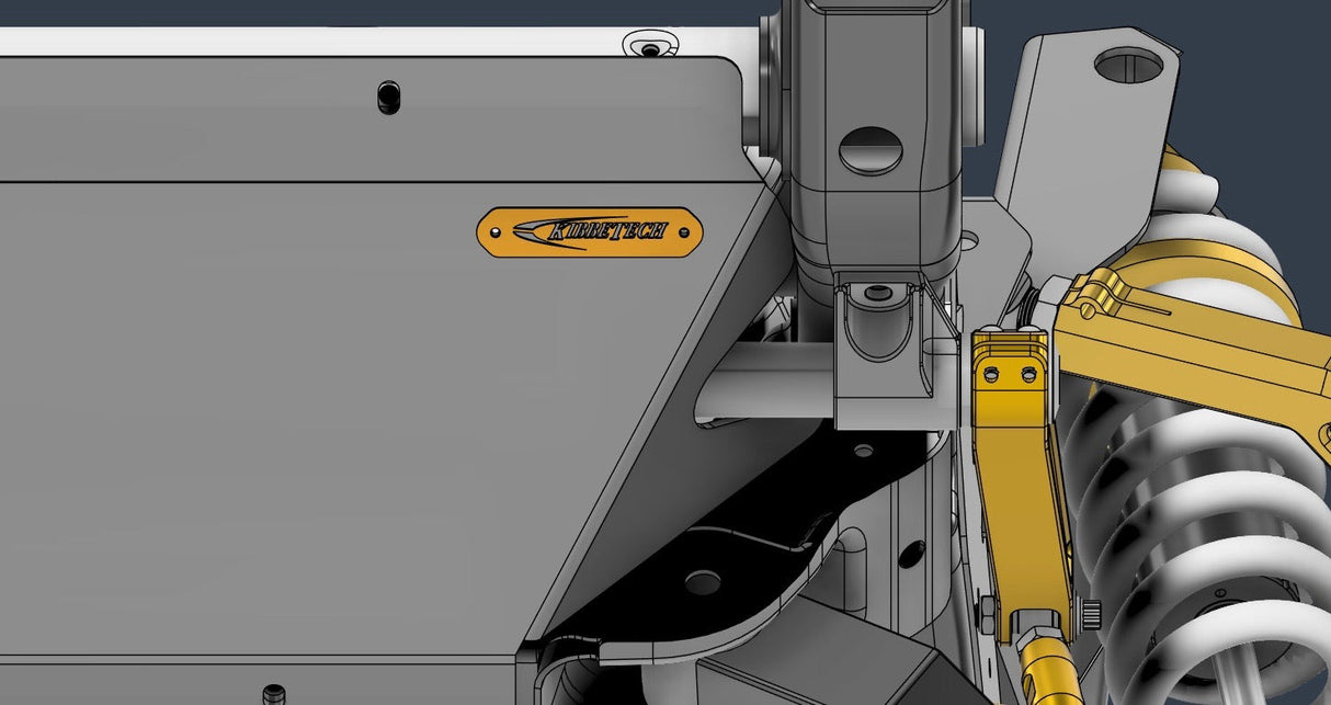 Kibbetech - 2011+ GM 2500/3500 Front Skid Plate Kit