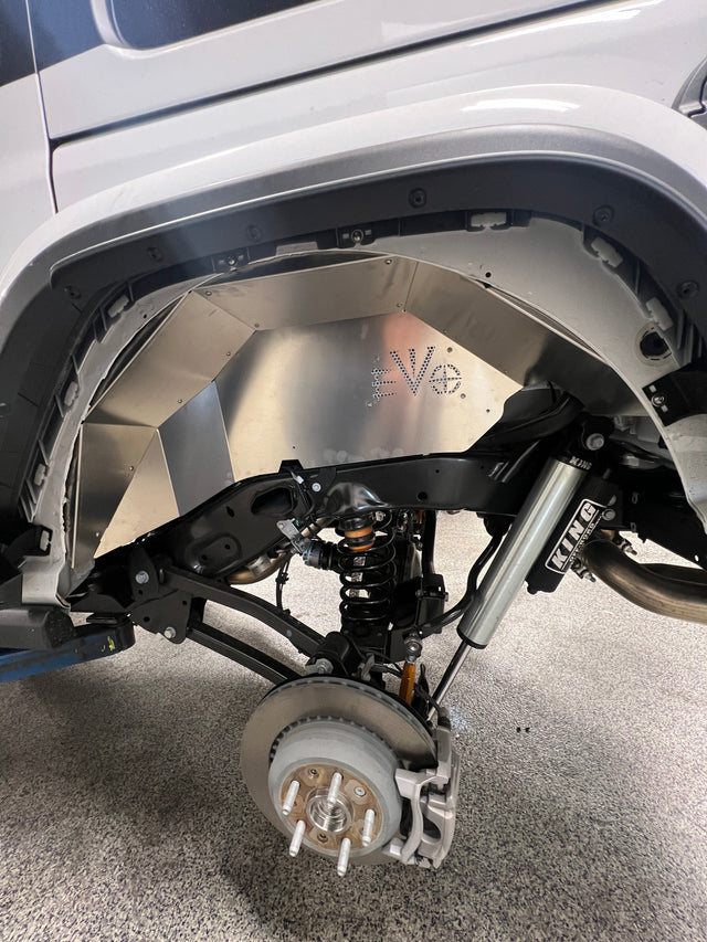 EVO MFG 2018-2024 Jeep Wrangler JL REAR ALUMINUM INNER FENDERS
