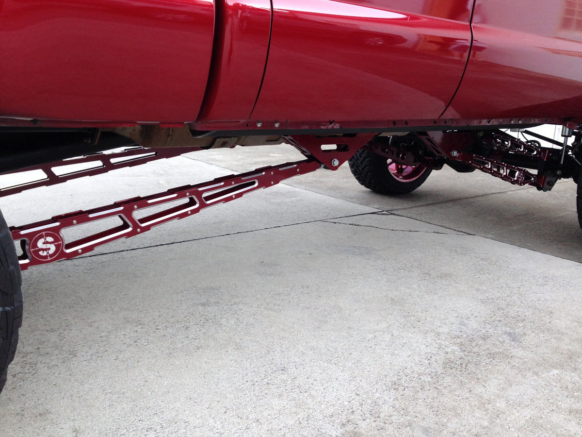 2011-2016 Ford F250/350 Super Duty Long Bed Ladder/Traction Bars - Identity Series