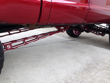 2011-2016 Ford F250/350 Super Duty Long Bed Ladder/Traction Bars - Identity Series