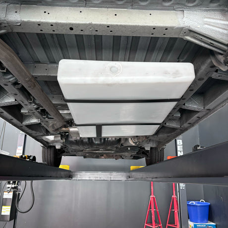 36 Gallon Undercarriage Fresh/Grey Water Tank Ford 2013-2026 Dodge / Ram Promaster 2500, 3500 159” And 159" EXT