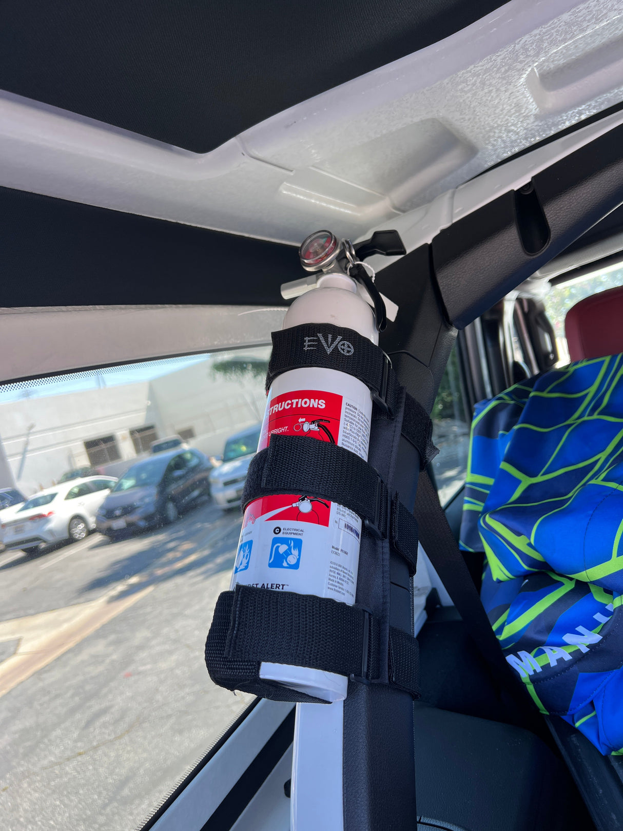 EVO MFG EVO Cage Strap Fire Extinguisher Mount