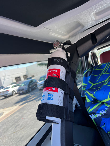 EVO MFG EVO Cage Strap Fire Extinguisher Mount