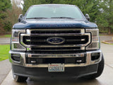 KD Fabworks 2020-2022 Ford Super Duty F-250/F-350 License Plate Mount Low version
