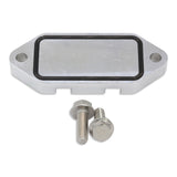 Smeding Diesel 2001-2025 Chevy/GMC 6.6L Duramax Billet Coolant Block-Off Plate
