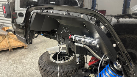 EVO MFG 2020-2024 Jeep Gladiator JT REAR ALUMINUM INNER FENDERS