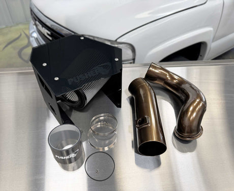 Pusher Supermax Cold Air Intake For 2004 2016 Duramax - 2