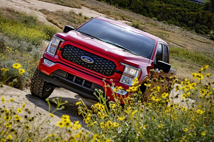 ICON 2021-2023 Ford F-150 4WD, 3.5-4.5" Lift, Stage 1 Suspension System, Tubular UCA
