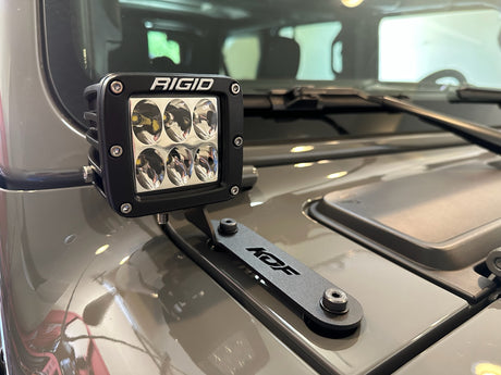 KD Fabworks 2018-2025 Jeep Wrangler JL/Gladiator Lower A-Pillar Light Mounts
