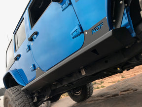 KD Fabworks 2007-2017 Jeep Wrangler JKU Rock Sliders