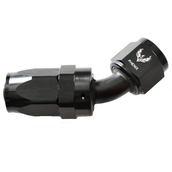 Phenix Compression Swivel Hose End -08 x 45°