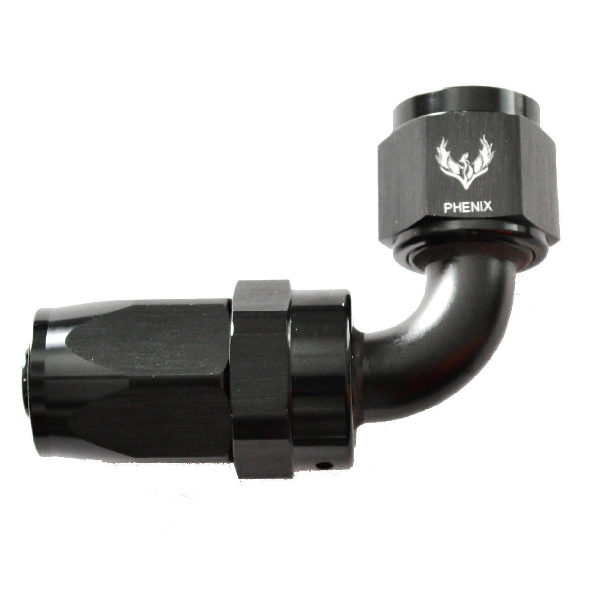 Phenix Compression Swivel Hose End -08 x 90°