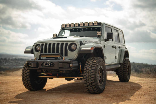 Dv8 18+ Jeep Wangler JL / 20+ Jeep Gladiator JT OE Plus Front Bumper