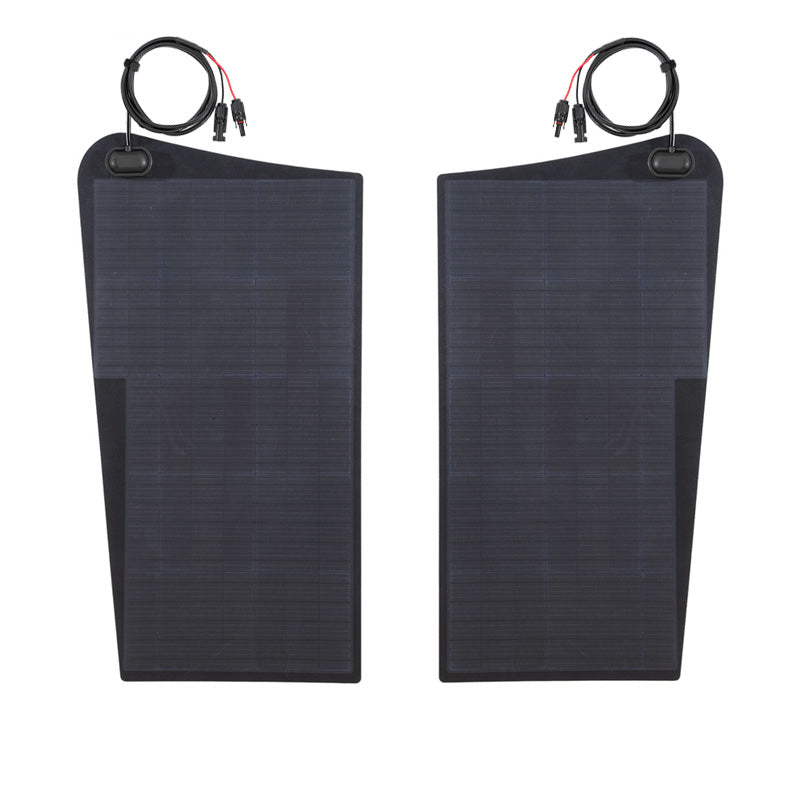 Jeep Grand Cherokee WJ (1996-2004) Lensun 130W Hood Flexible Solar Panel