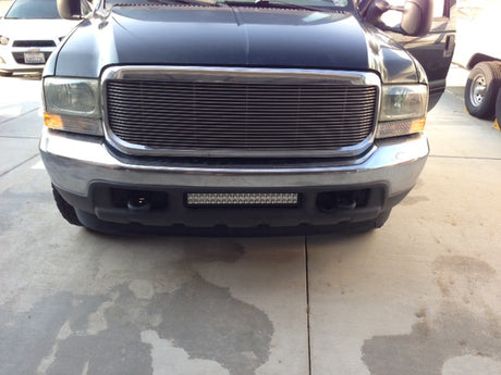 KD Fabworks 1999.5-2004 Ford Super Duty F-250/F-350/Excursion Bumper Brackets for 20" LED light bar