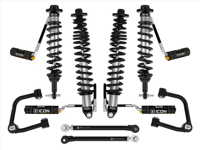 ICON 21-23 Ford Bronco Sasquatch 2-3in Lift Stage 6 Suspension System Tubular Heavy Rate