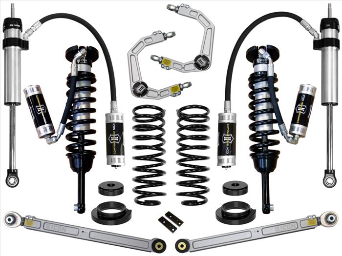 ICON 2003-09 Lexus GX470, 0-3.5" Lift, Stage 5 Suspension System, Billet UCA