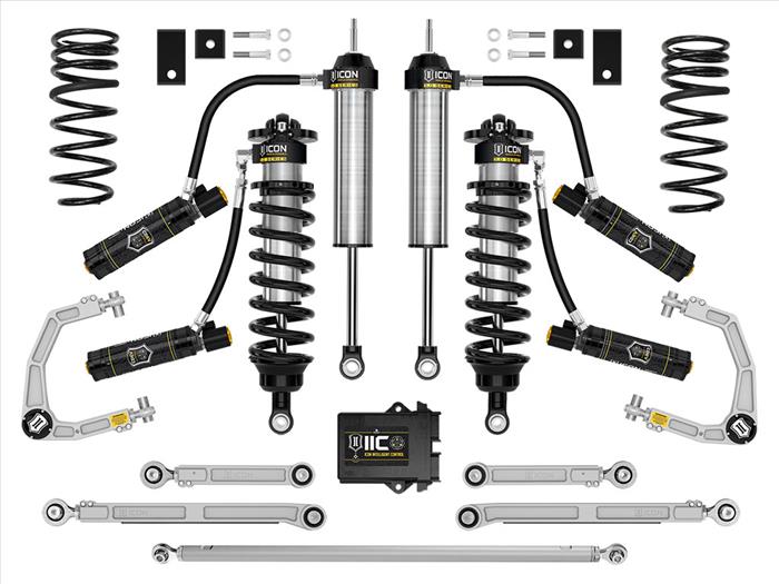 ICON 2023-2024 Toyota Sequoia, 3-4.25" Lift, Stage 4 3.0 Suspension System, Billet, TRD