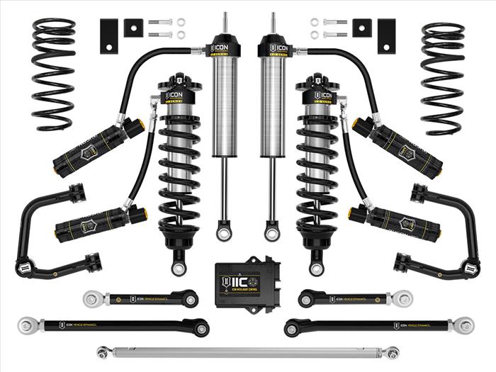 ICON 2023-2024 Toyota Sequoia, 3-4.25" Lift, Stage 4 3.0 Suspension System, Tubular, TRD