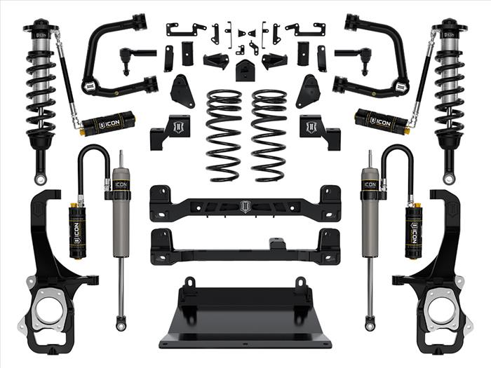 ICON 2022-2023 Toyota Tundra, 6" Lift Stage 6 Suspension System with Tubular Upper Control Arms