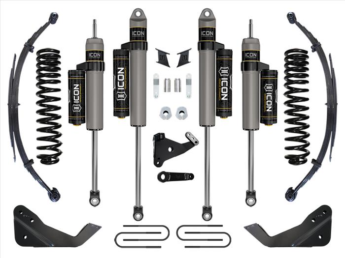 ICON 2005-07 Ford F250/F350, 7" Lift, Stage 4 Suspension System