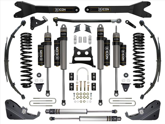 ICON 2017+ Ford F250/F350 7in Stage 4 Suspension System w/ Radius Arm
