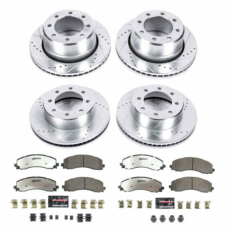 Power Stop 19-22 Ram 2500 Front & Rear Z36 Truck & Tow Brake Kit