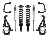ICON 2021-2023 Ford F-150 4WD, 3.5-4.5" Lift, Stage 1 Suspension System, Tubular UCA