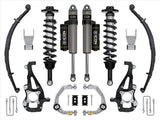ICON 2021-2023 Ford F-150 4WD, 3.5-4.5" Lift, Stage 2 Suspension System, Billet UCA w/ Leaf Packs