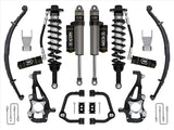 ICON 2021-2023 Ford F-150 4WD, 3.5-4.5" Lift, Stage 3 Suspension System, Tubular UCA w/ Leaf Packs