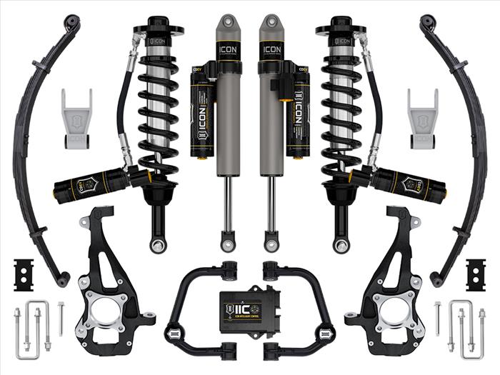 21-23 Ford F150 Tremor 4WD 3.5-4.5in Stage 5 Suspension Sys Tubular UCA / Leaf Pack