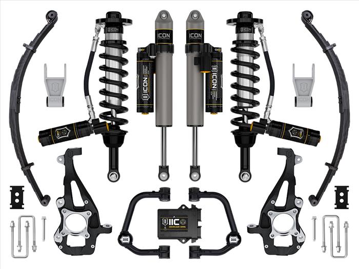 21-23 Ford F150 Tremor 4WD 3.5-4.5in Stage 5 Suspension Sys Tubular UCA / Leaf Pack