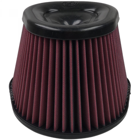 Air Filter For Intake Kits 75-5068 Oiled Cotton Cleanable Red S&B