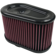 Air Filter For Intake Kits 75-5070 Oiled Cotton Cleanable Red S&B