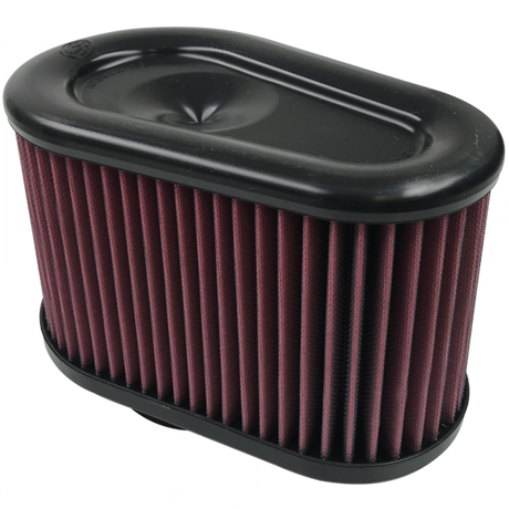 Air Filter For Intake Kits 75-5070 Oiled Cotton Cleanable Red S&B