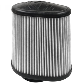 Air Filter For Intake Kits 75-5104,75-5053 Dry Extendable White S&B