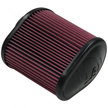 Air Filter For Intake Kits 75-5104,75-5053 Oiled Cotton Cleanable Red S&B