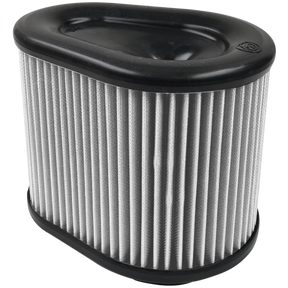 Air Filter For Intake Kits 75-5074 Dry Extendable White S&B