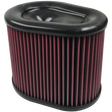 Air Filter For Intake Kits 75-5075-1 Oiled Cotton Cleanable Red S&B