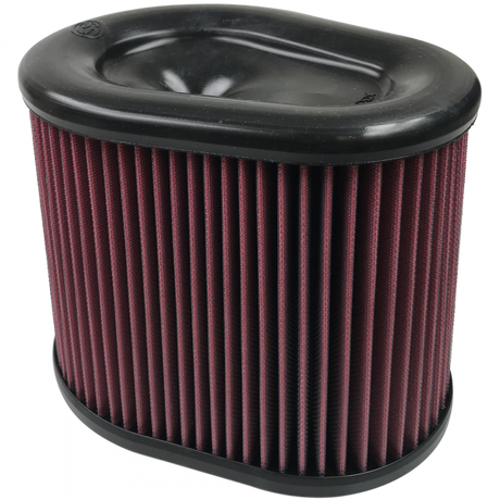 Air Filter For Intake Kits 75-5075-1 Oiled Cotton Cleanable Red S&B